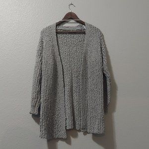 Saints & Hearts Gray Chunky Knit Cardigan